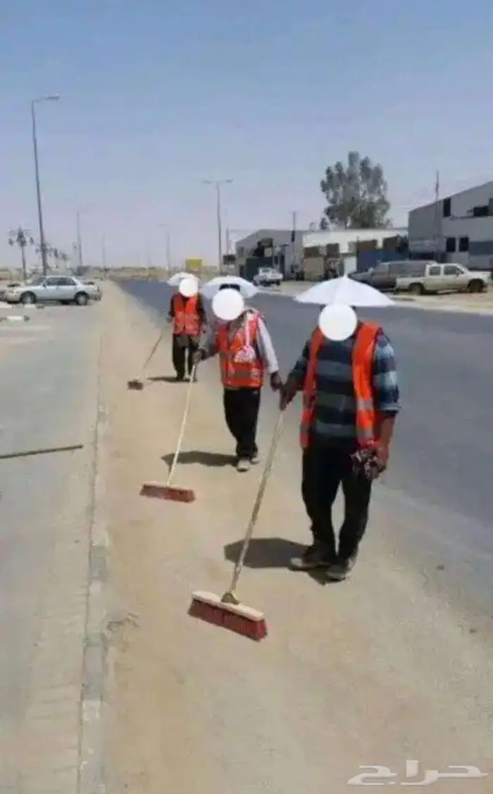 شماسي راس تحمى من اشعة الشمس للعمال والتوزيع الخيرى 2