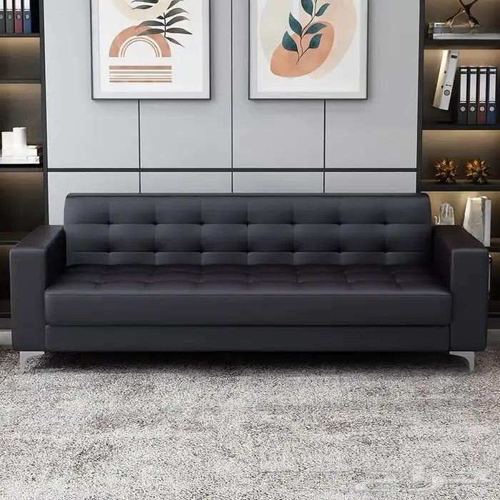 جديد طقم كنب جلد مكتبي فخم و مكاتب مدير و مكتب ادارية 5