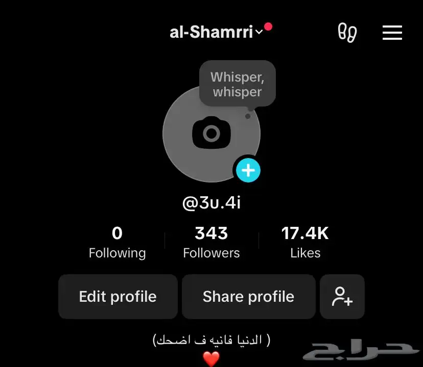 حساب تيك توك للبيع 1