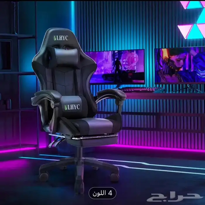 كرسي ألعاب بتصميم إرغونومي فاخر 0