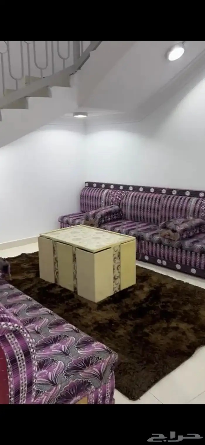 للبيع استراحه جديد مؤثثه في الواديين 4