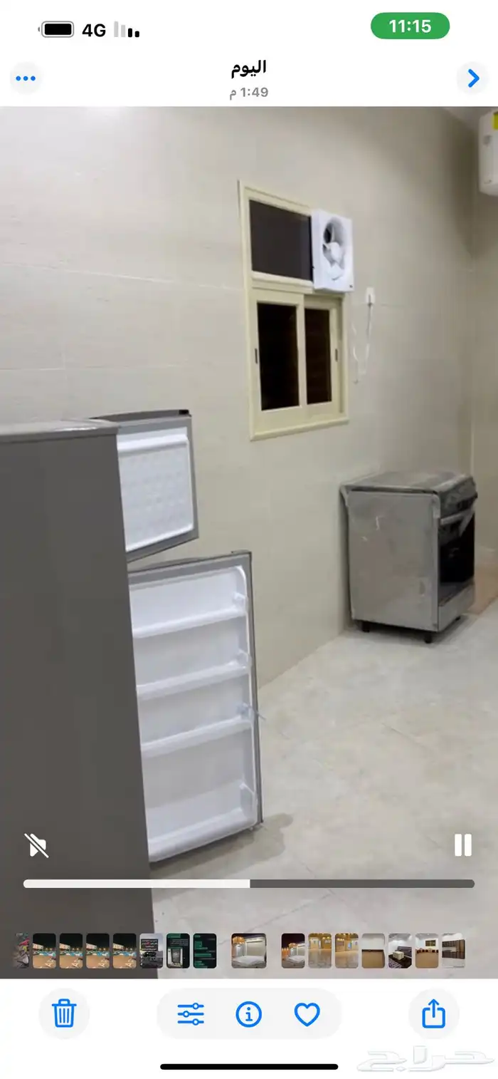 للبيع استراحه جديد مؤثثه في الواديين 7