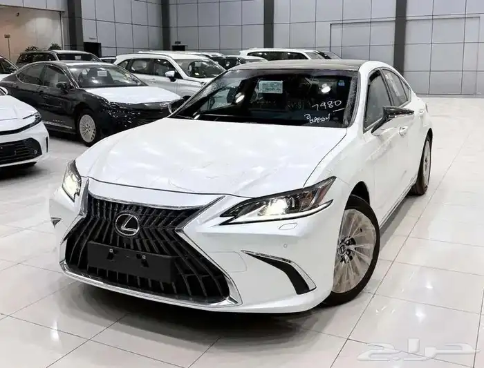 لكزس ES350CC لون ابيض  اسود 0