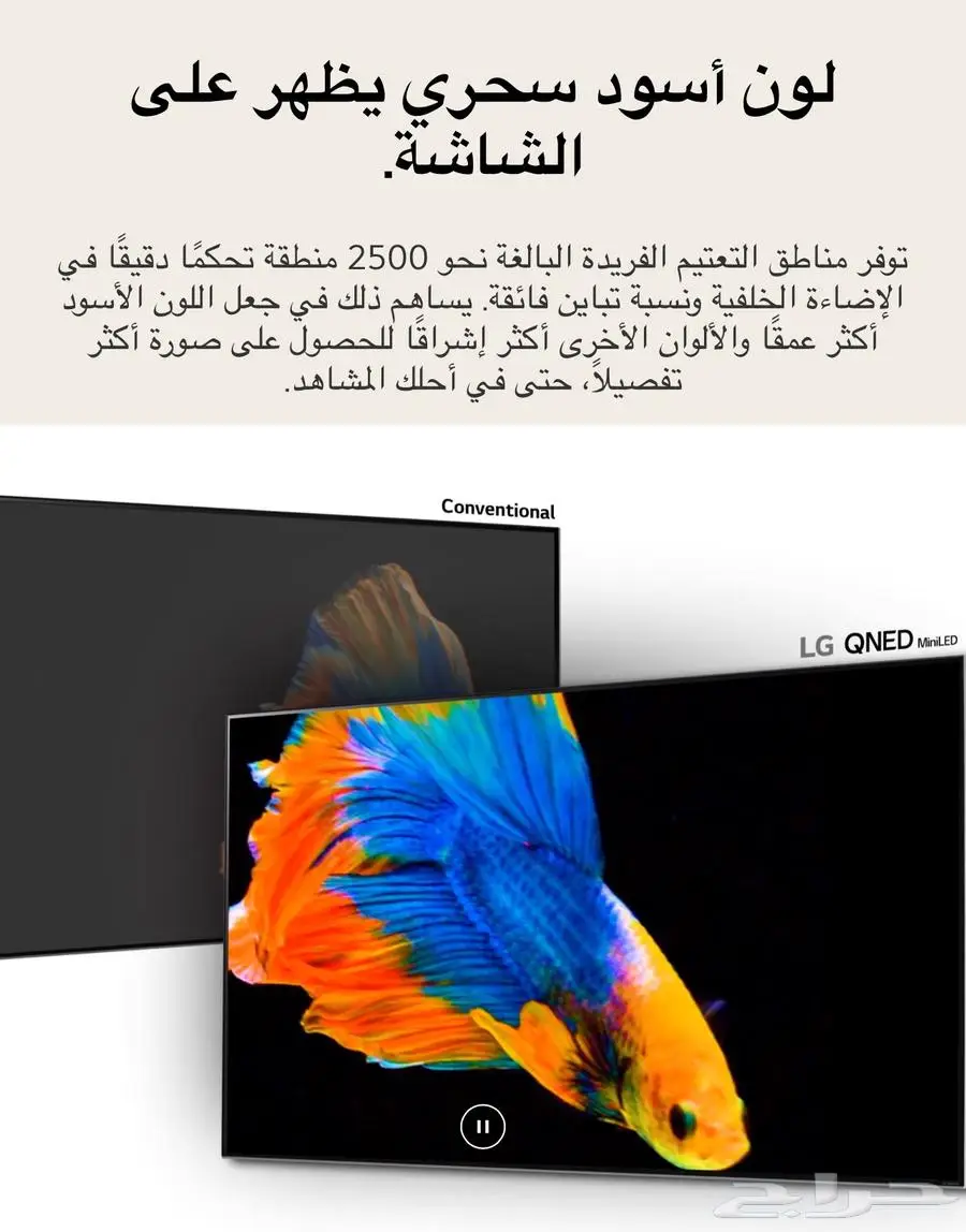 شاشة فاخرة LG 8k 65 بوصة بنصف السعر 8