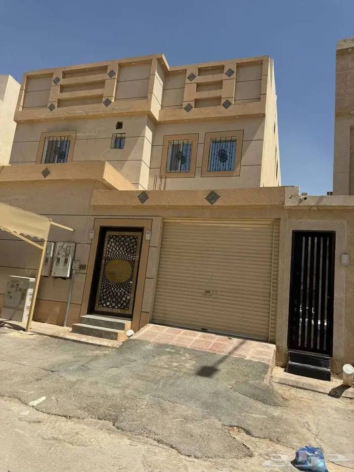 فيلا مودرن للإيجار بالجنادرية مكيفات راكبة شهري4500 0