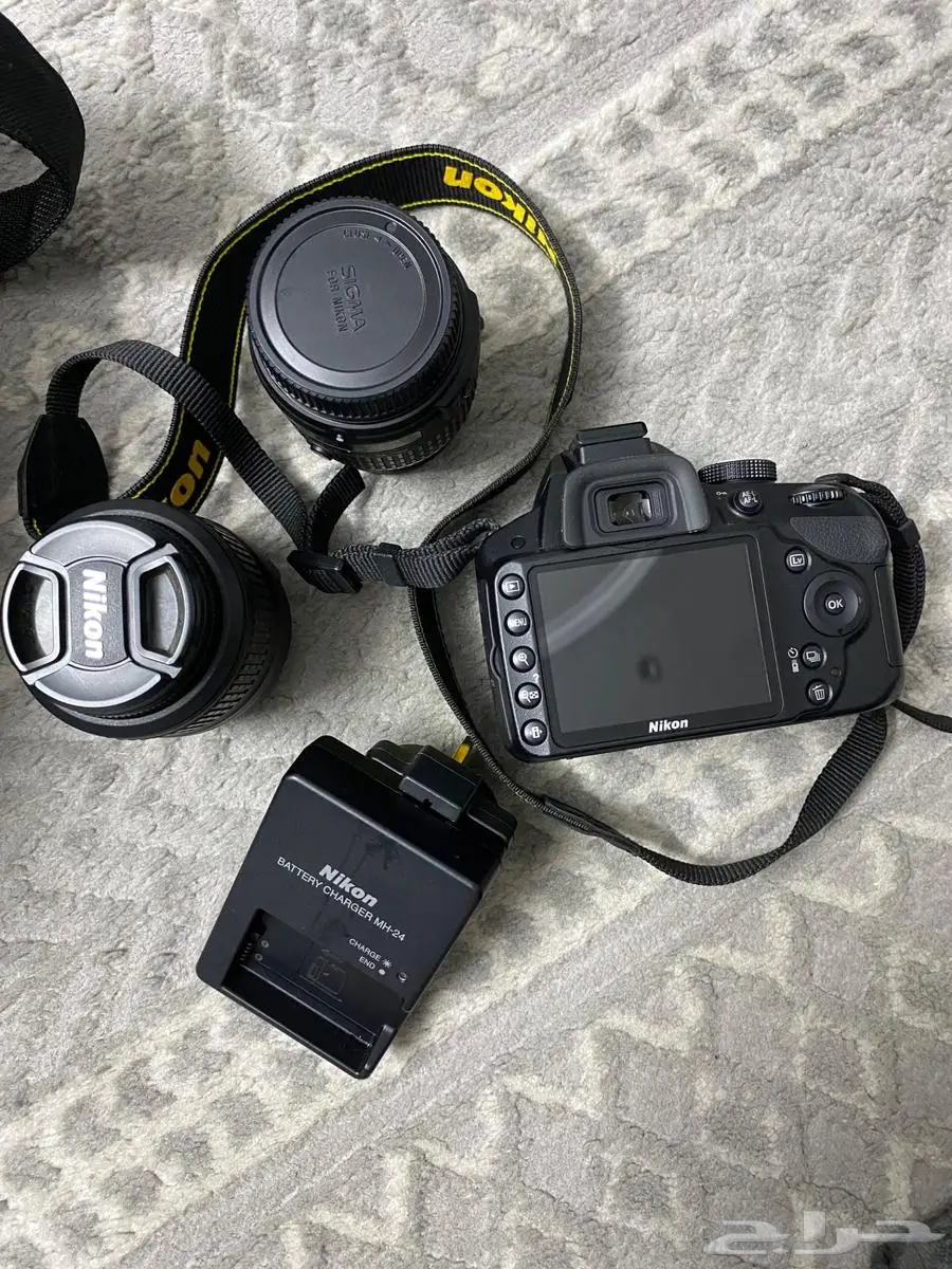 كاميرا نايكون D3200 4
