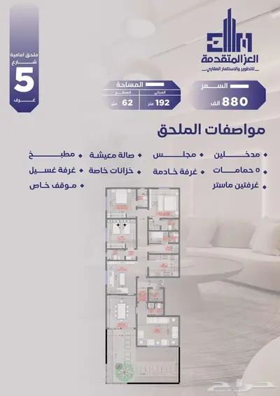 فرصة استثمارية وسكنية ومحلات تجارية حي السلامة تحت الانشاء 10