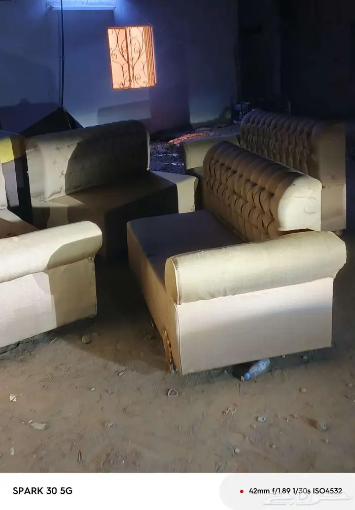 كنب للبيع 8 قطع 0