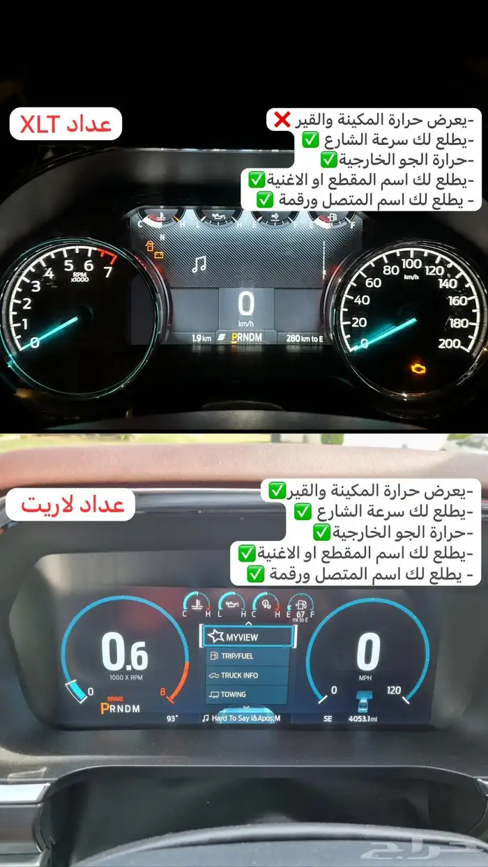 عداد فورد F150 فل كامل XLT -لاريت 2021-2023 0