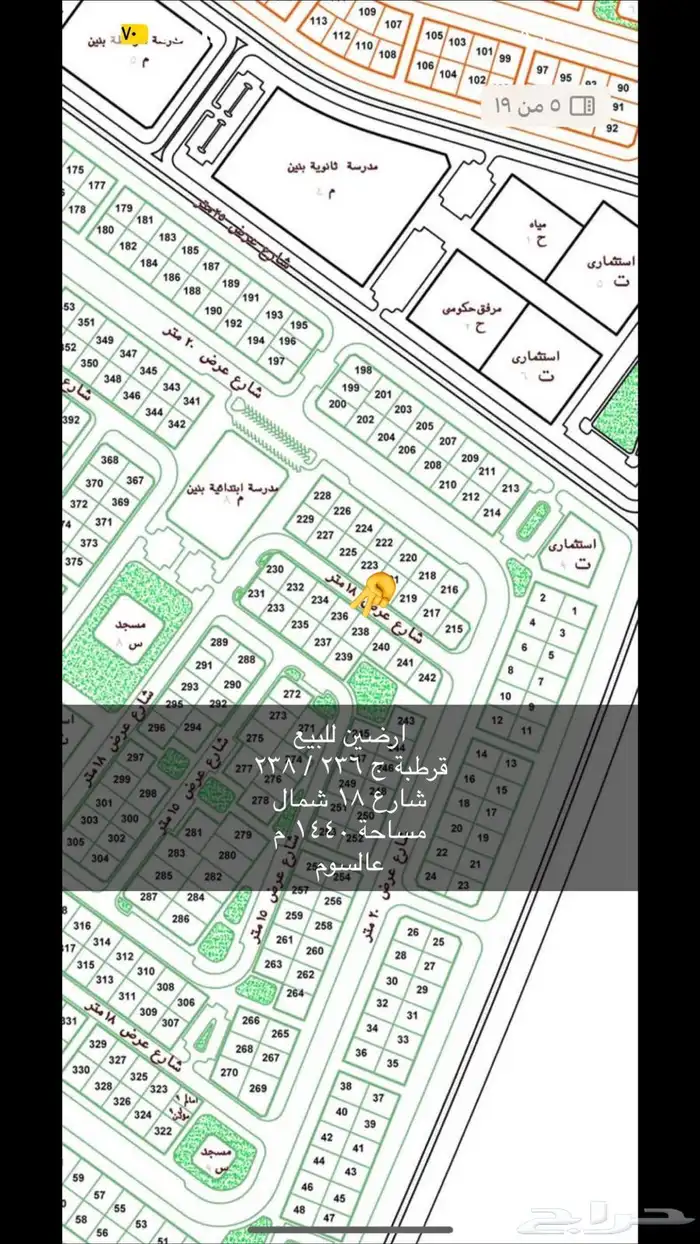 اراضي للبيع بمدينة عرعر .. 1