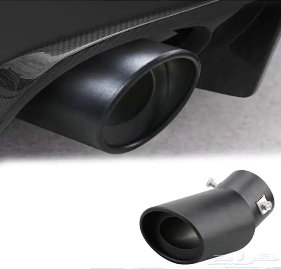 مخرج شكمان زينة اكزوز اسود جديد Exhaust pipe tip 0