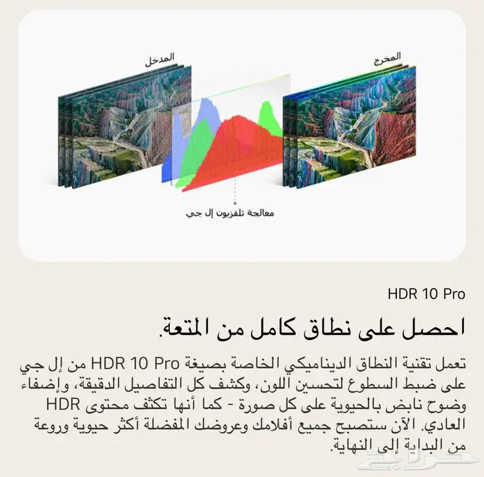 شاشة فاخرة LG 8k 65 بوصة بنصف السعر 13
