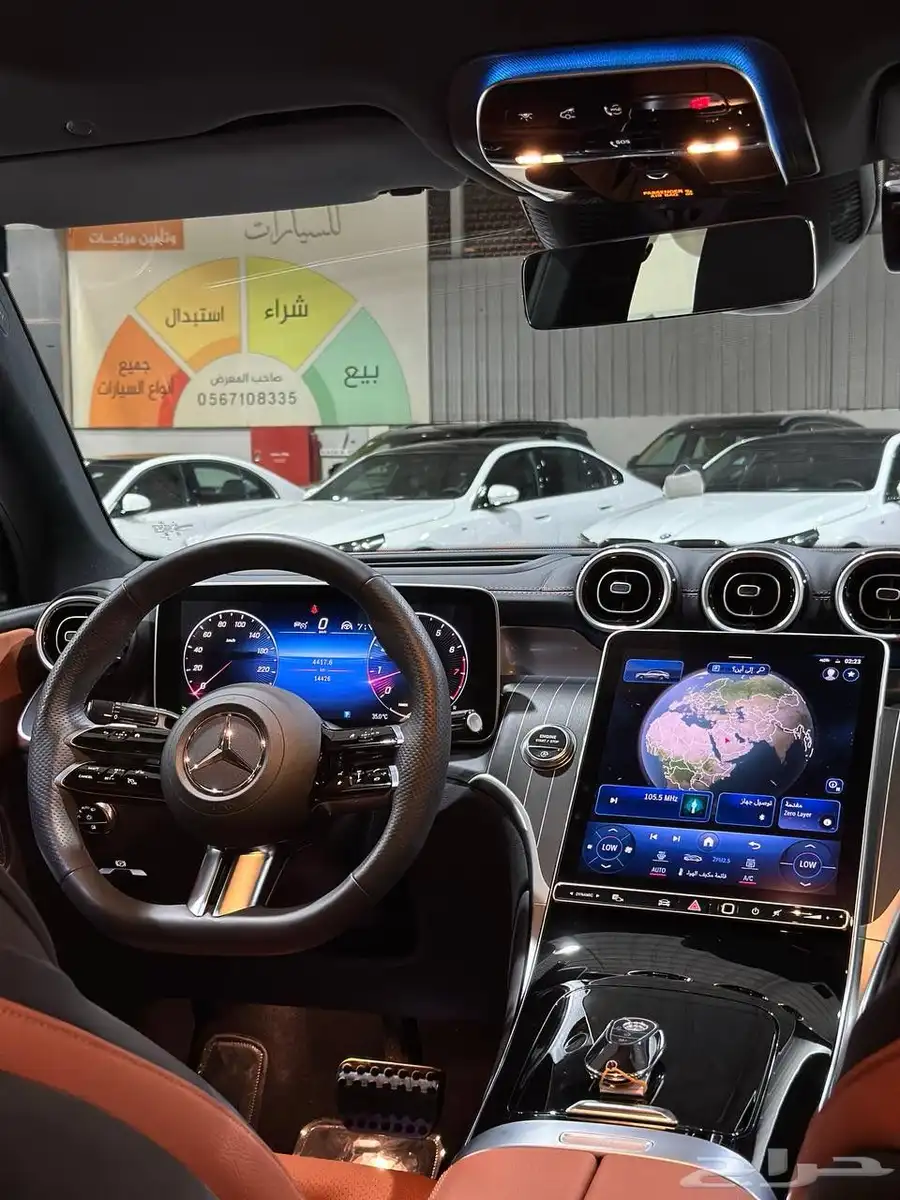 مرسيدس GLC 300 Coupe 2024 . رصد الفخامة 32