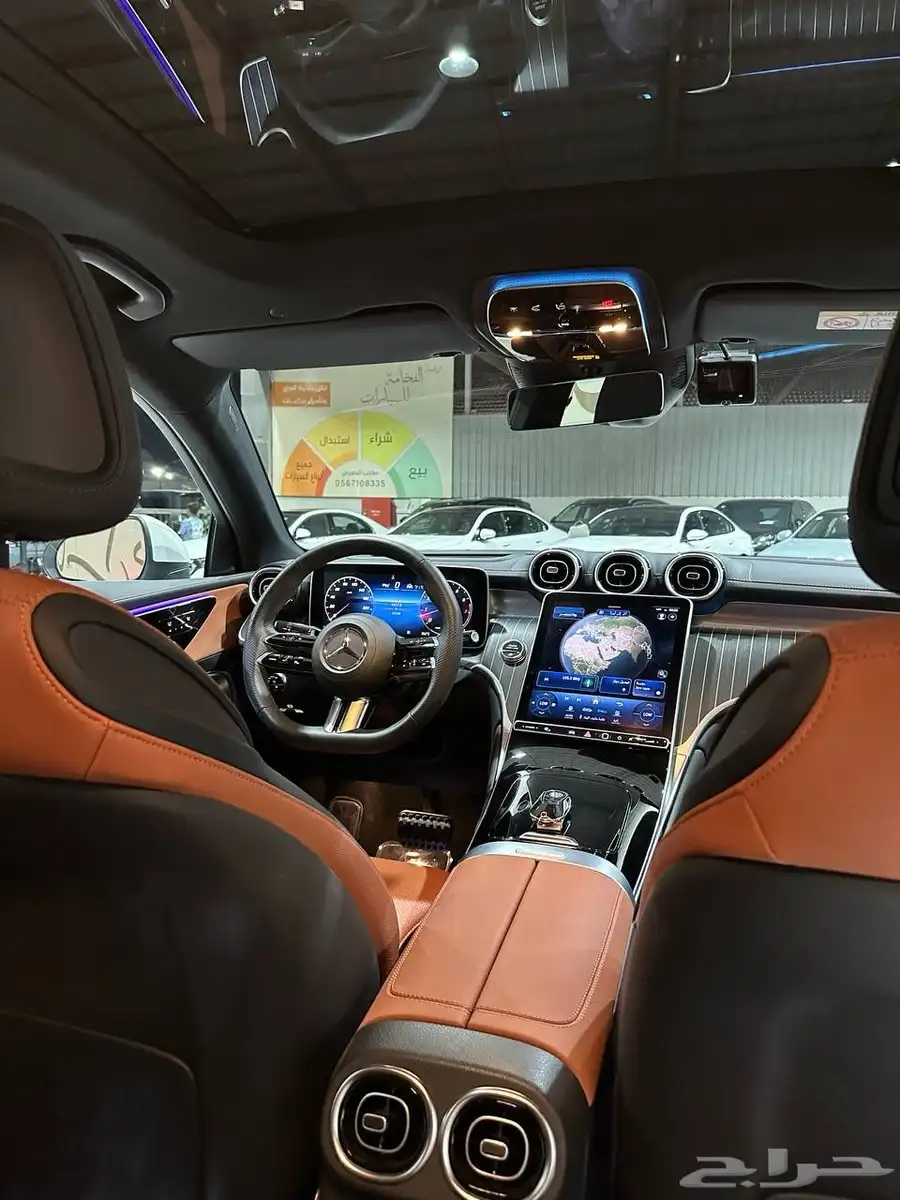 مرسيدس GLC 300 Coupe 2024 . رصد الفخامة 34