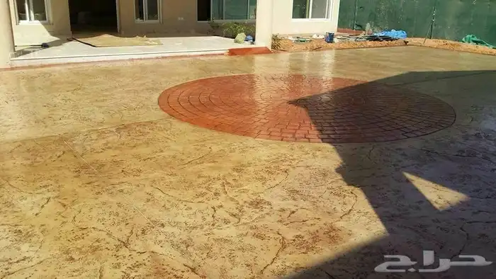 جميع أعمال الخرسانة ( الصبة المطبوعة ) بتصاميم فريدة 6