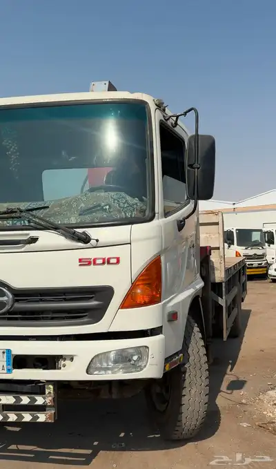 شاحنة هينو كرين5طن2012نوع500حجم1726 وكالة شرط عل الفحص 5