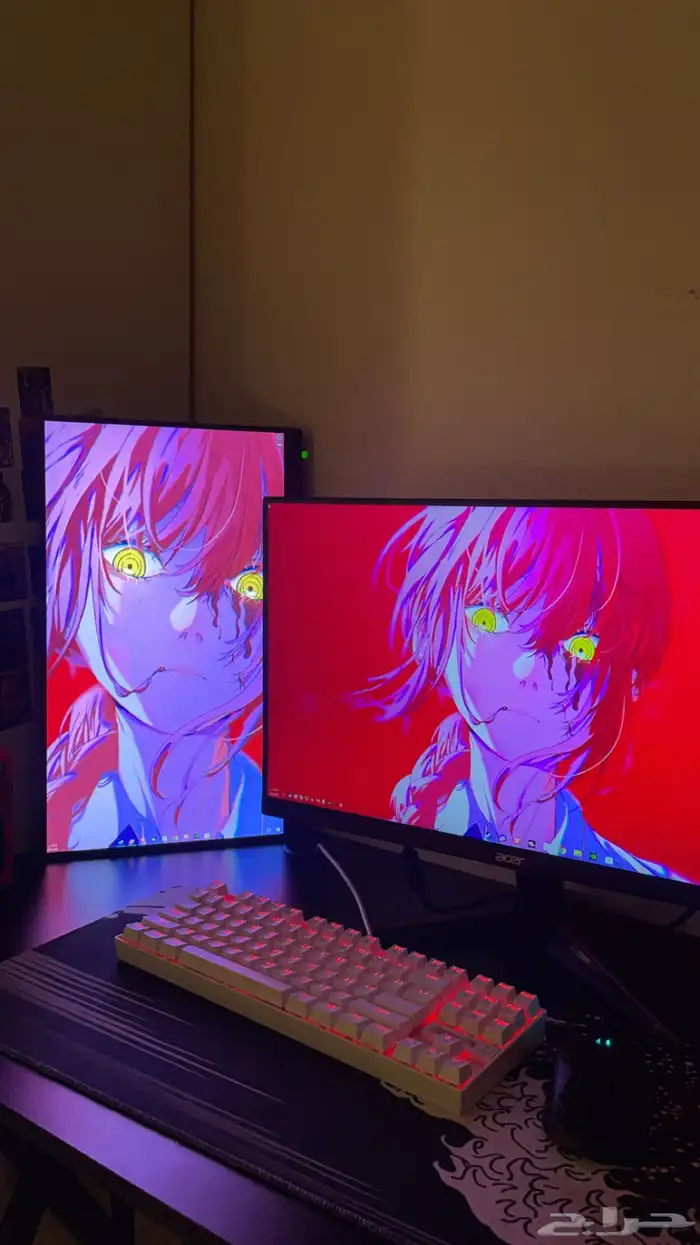 شاشة جانبية للبيع 75hz 3