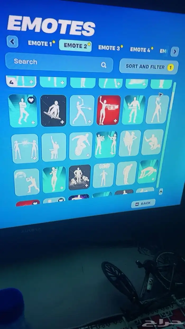 حساب فورت نايت وقراند وركت ليق 7