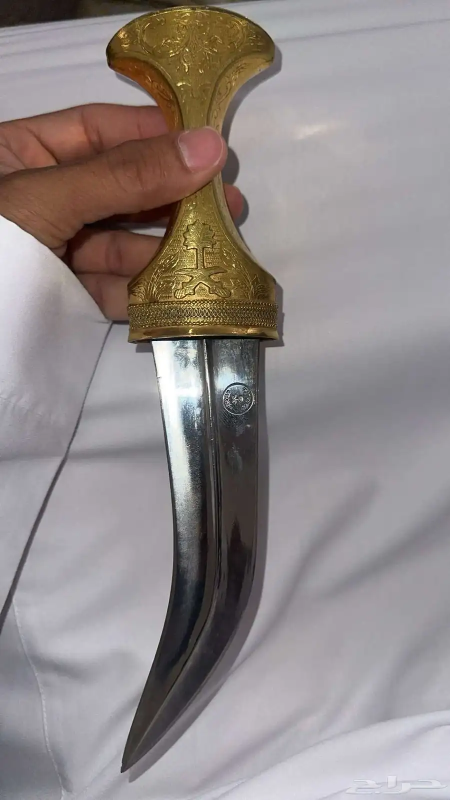 خنجر الداخليه ذهبيه السله حدها موس مخزنه 1