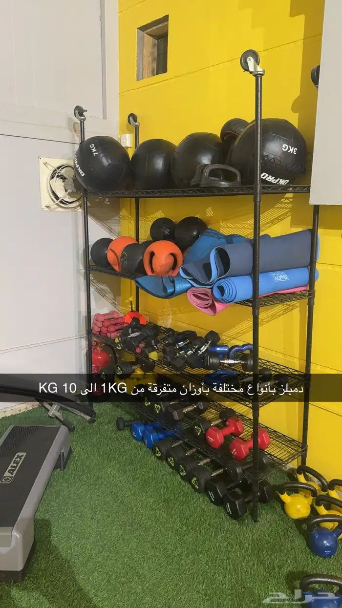 أجهزة ومعدات رياضية للبيع بسبب إغلاق المنشاة 5