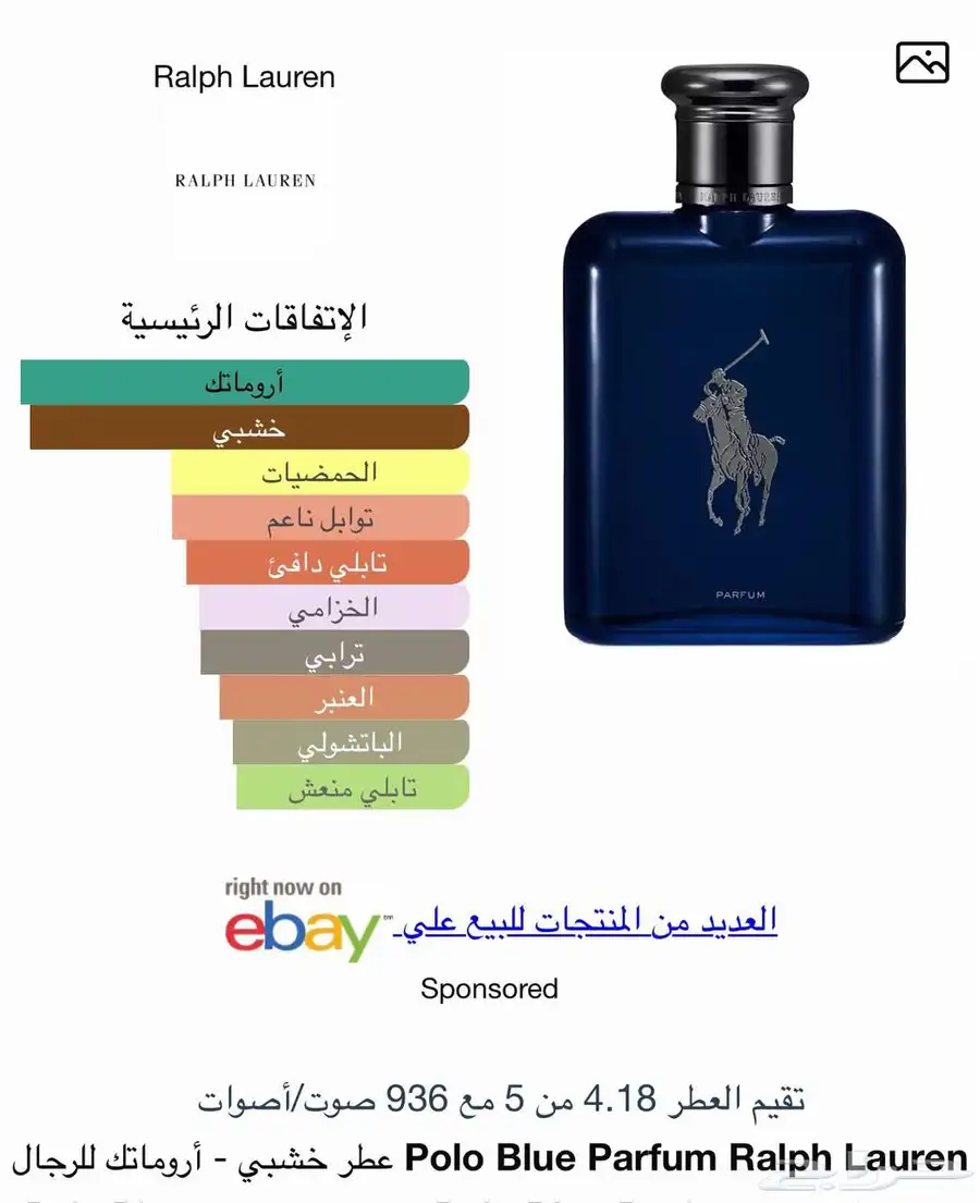 عطر بولو بلو و رالف تواليت 2