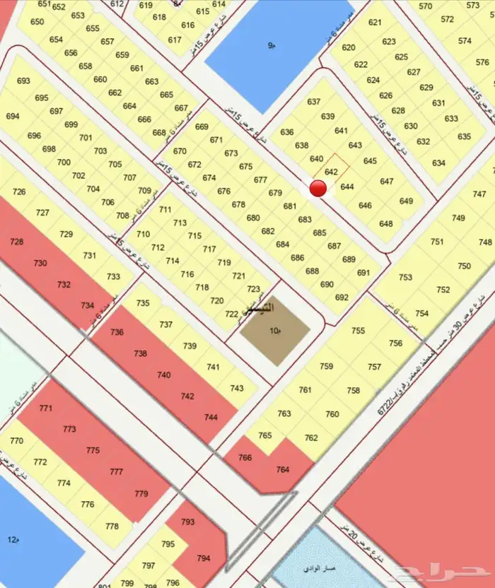 للبيع أرض سكنية مميزة   حي التيسير ( شمال بريدة ) 1
