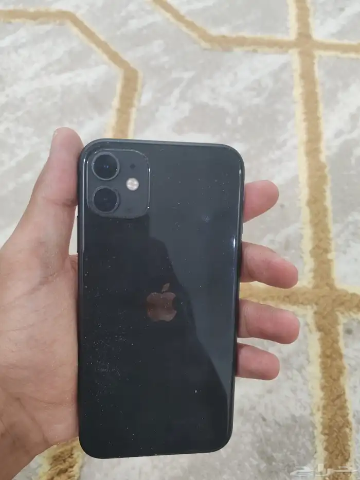للبيع ايفون 11 عادي اسود 8