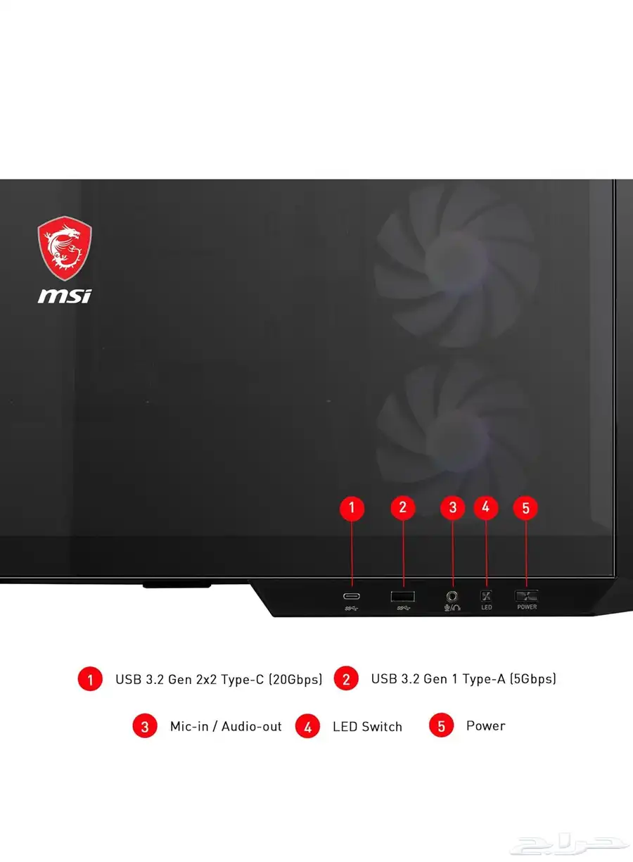 MSI حافظة كمبيوتر 3