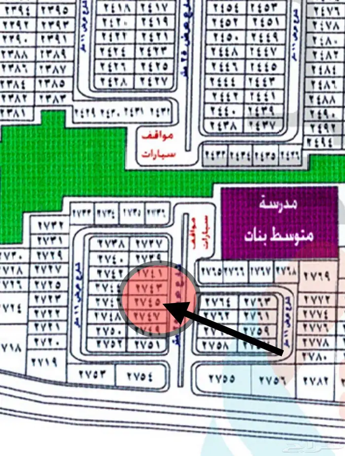 للبيع ارض شارع 25 مساحة 625 بسعر 770 الف 0