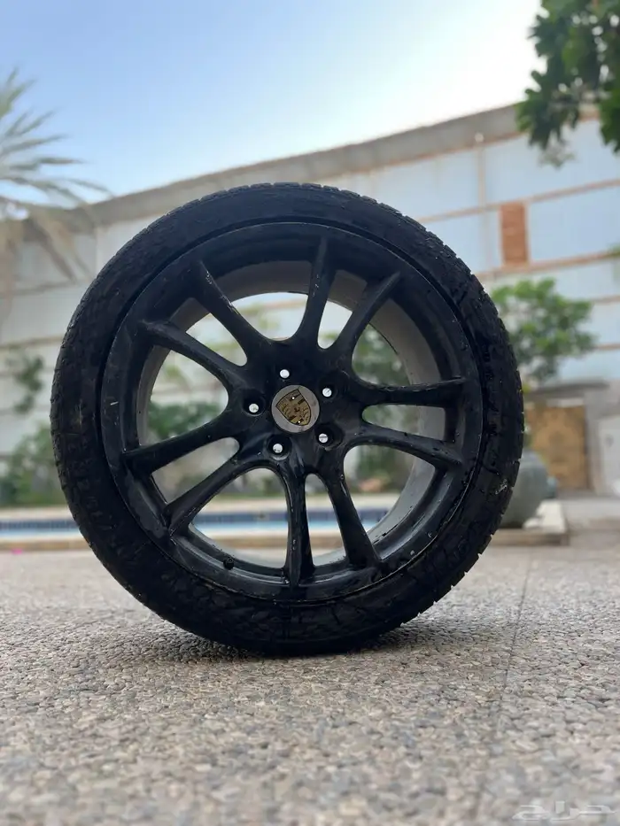 جنط بورش كايين مقاس 21 الأصلي نظيف وكالة 1