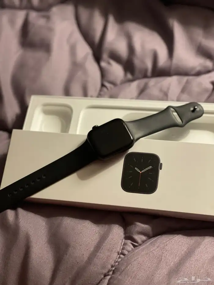 ابل واتش - سيريس 6 - مقاس 44 رمادي فضي 1
