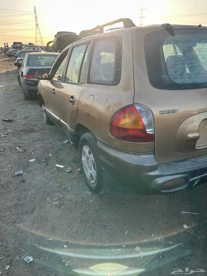 قطع غيار تشليح هونداي سنتافي موديل 2001 3