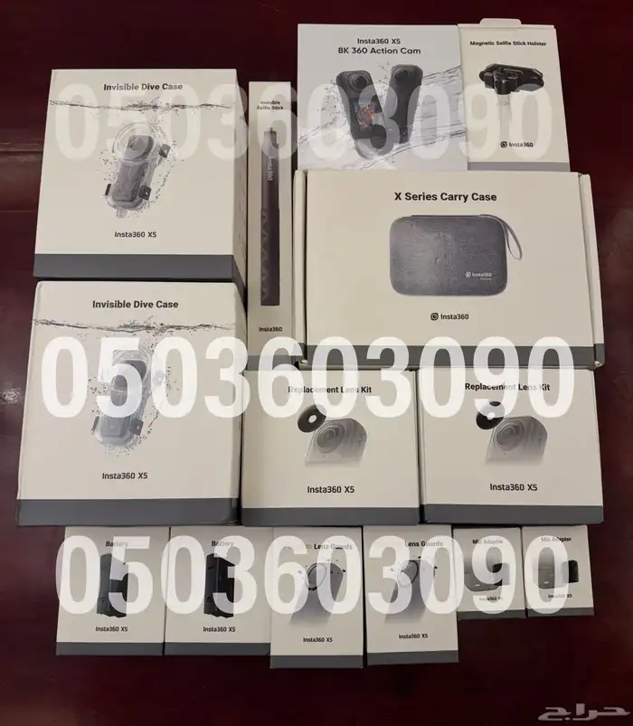 اكسسوارات كاميرا انستا x5 insta360 0