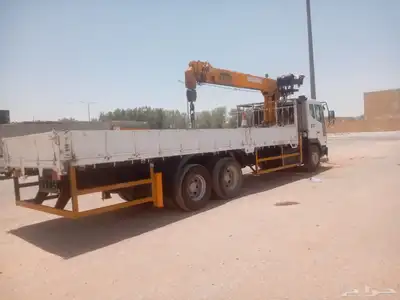 بوم ترك موديل 2013 وكرين 7 طن للإيجار الشهري 0