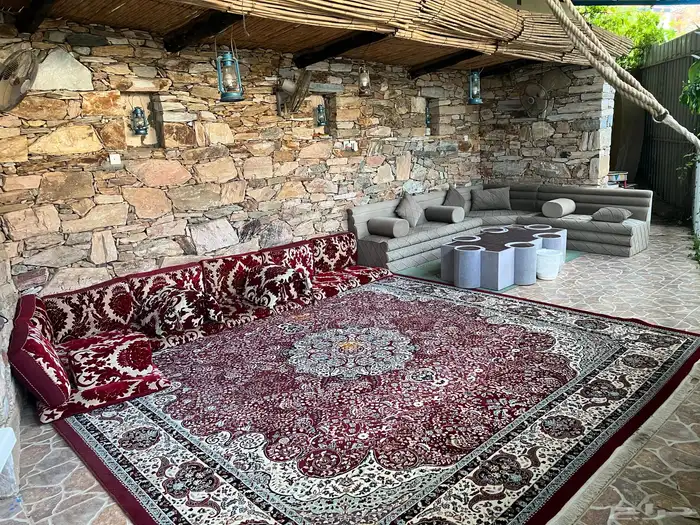 فيلا ريفية فاخرة تنومة (ايجار يومي) 1