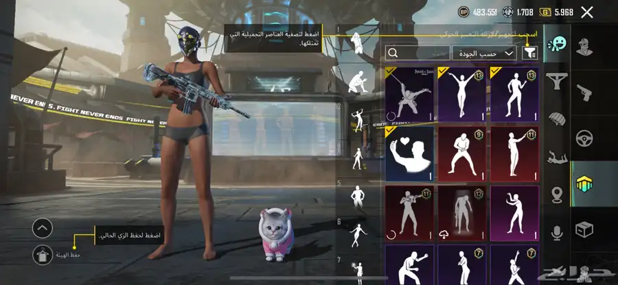 حساب ببجي للبيع 13