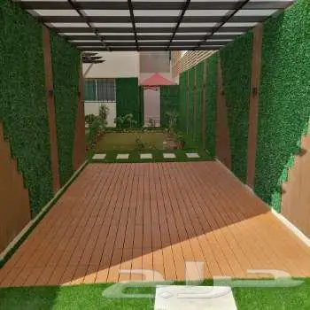 عشب جداري صناعي للجدران تنسيق حدائق عشب ملاعب انجيله صناعيه 1