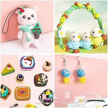 عجينة سيراميك صناعه منزليه 7