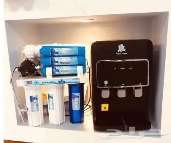 فلاتر تحليه مياه نقاء الماء مع برادات _ فلتر تصفيه للخزان 5