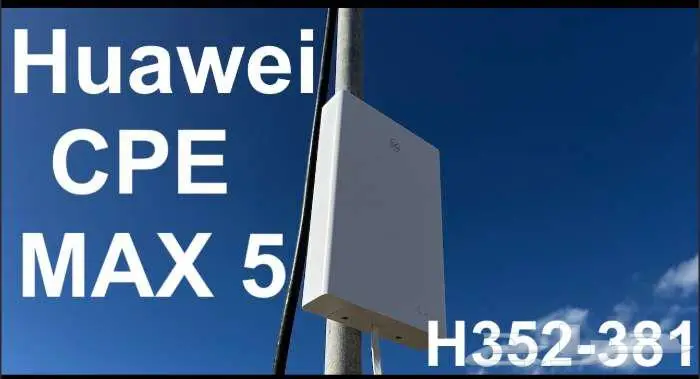 مودم هواوي 5 جي خارجي H352-381 Max5 يشغل كل الشبكات 0