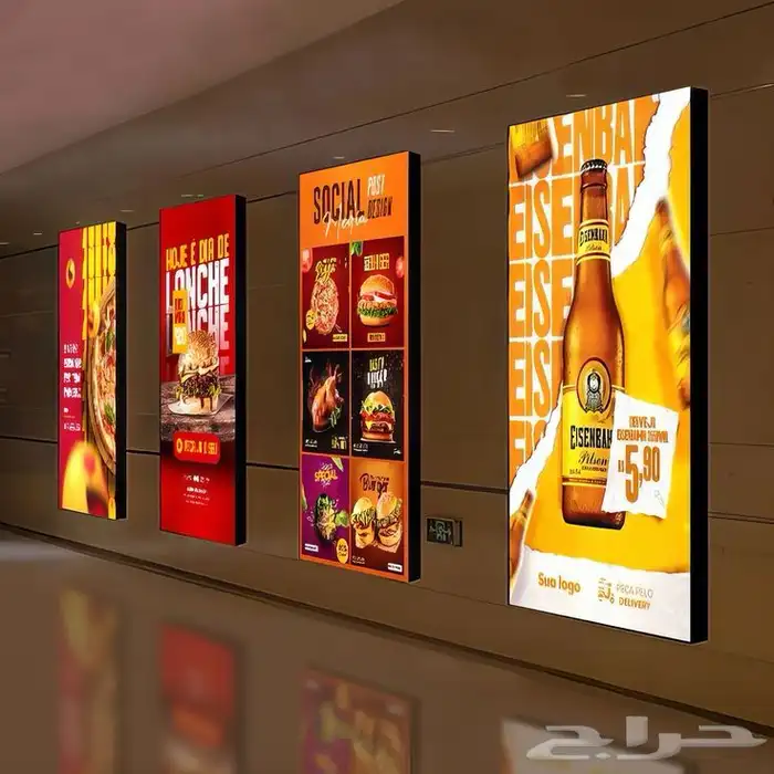 واجهات كلادينج واجهات محلات لوحات طباعه تصميم دعايه واعلان 9