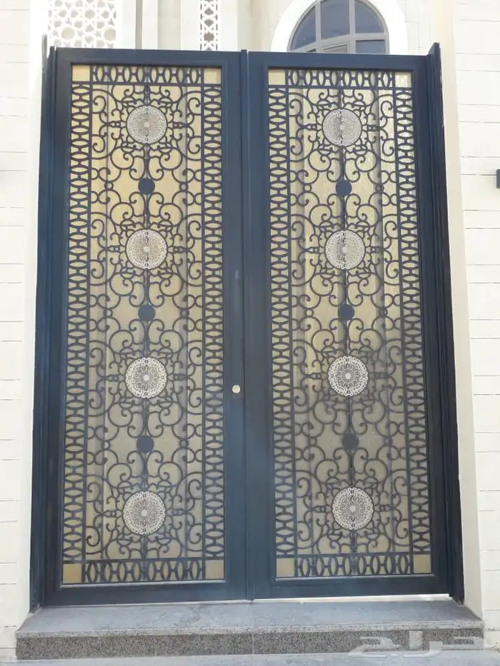 ابواب حديد والمنيوم وشبابيك 19