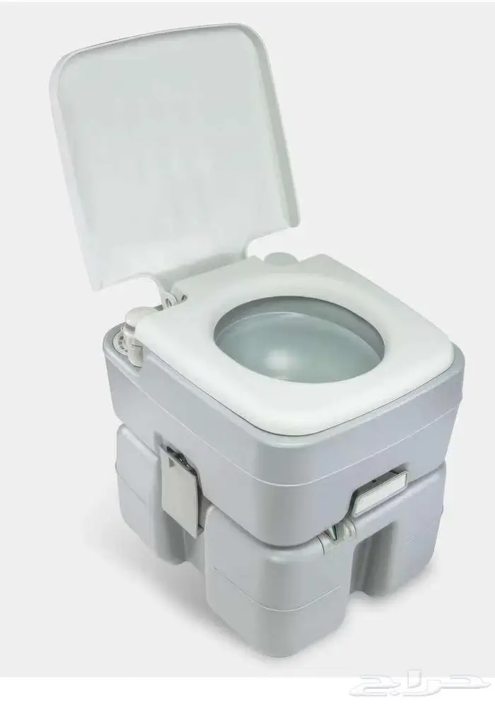 مرحاض محمول بسعة 20 لتر مستوى الماء وشطاف محمول 0