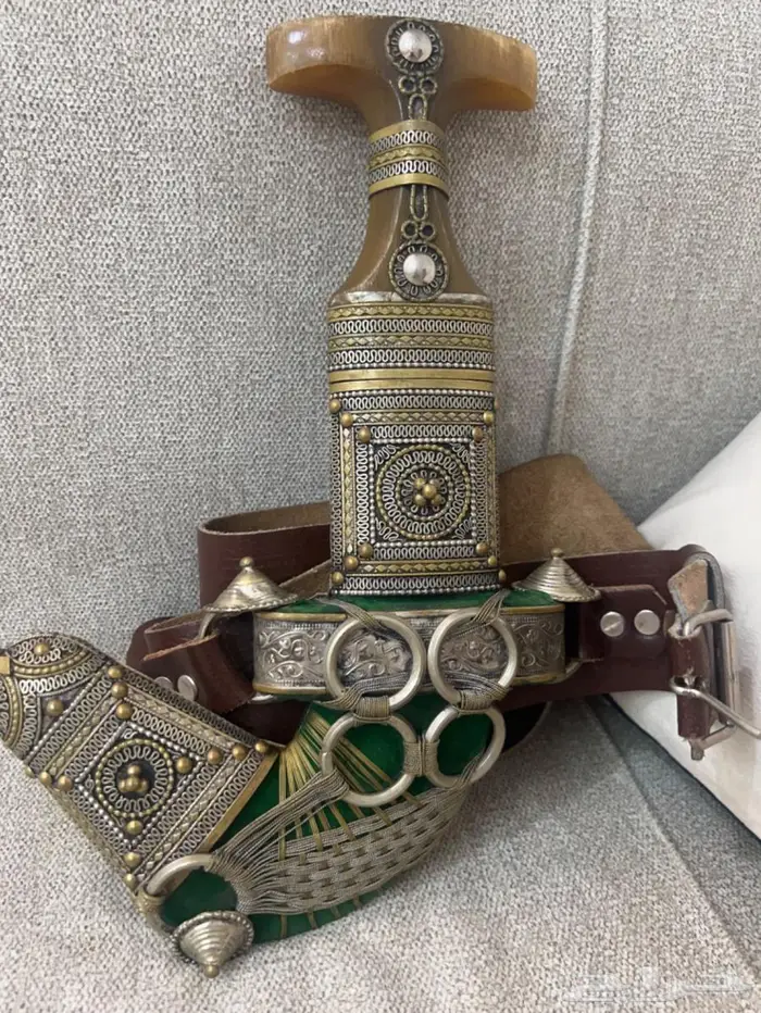 خنجر راس وسله فاخره فضه 1