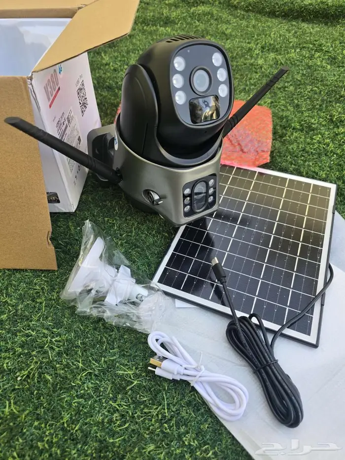 كميرا مراقبة متحركة طاقة شمسية شريحه 4G 3