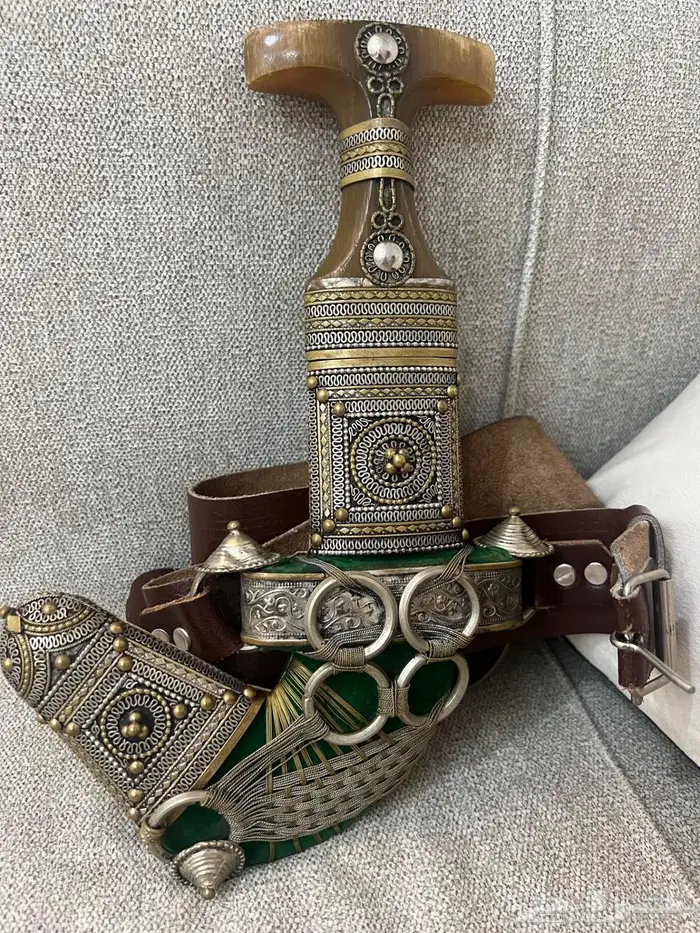 خنجر راس وسله فاخره فضه 0