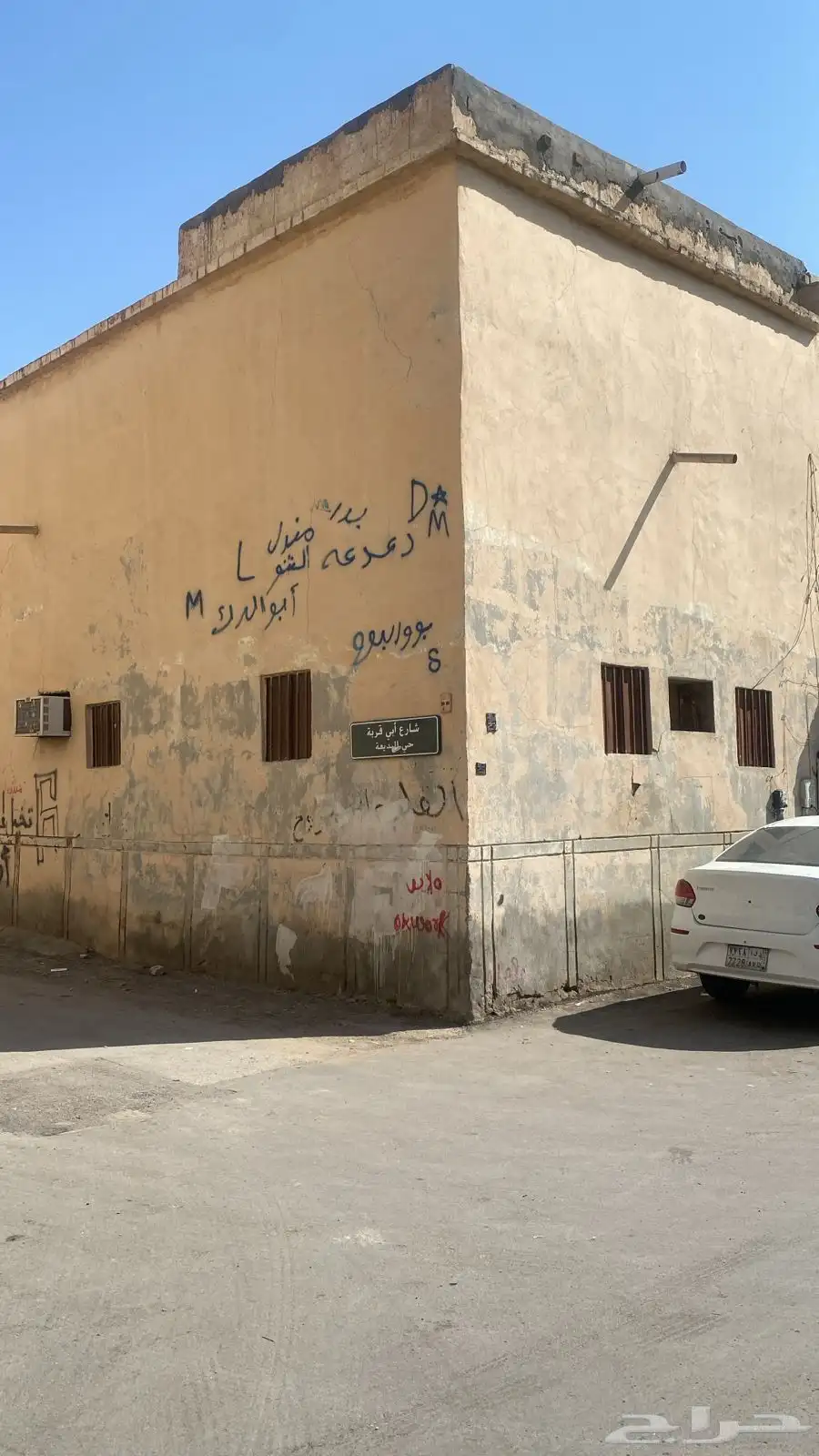 للبيع ( بيت شعبي مؤجر ) زاوية 175.98م البديعة 2