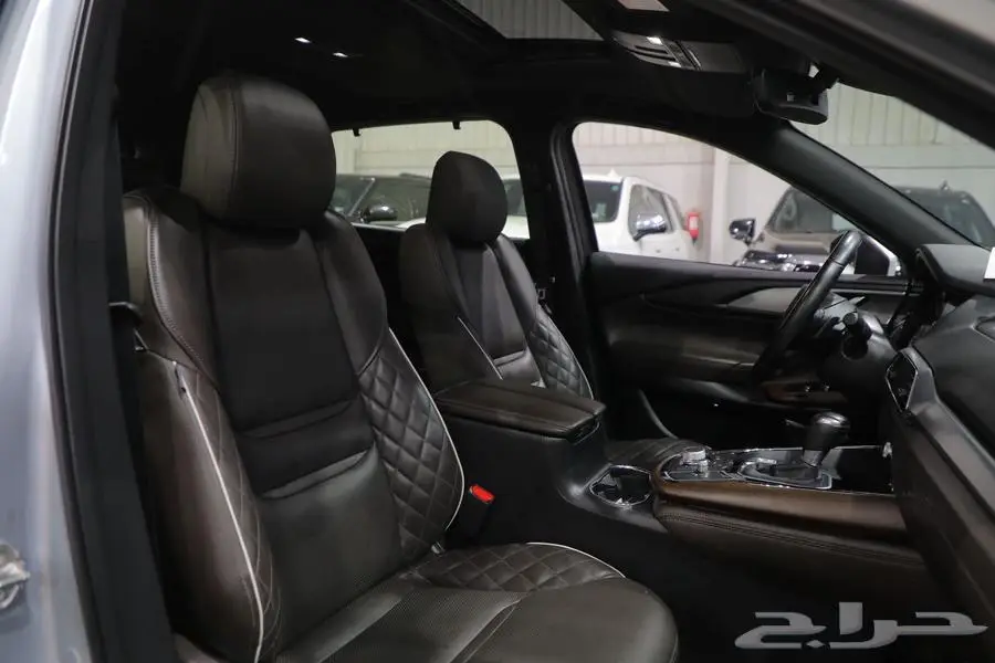 مازدا CX9 فل كامل سيجنيتشر فتحة سقف جلد موديل 2023 11