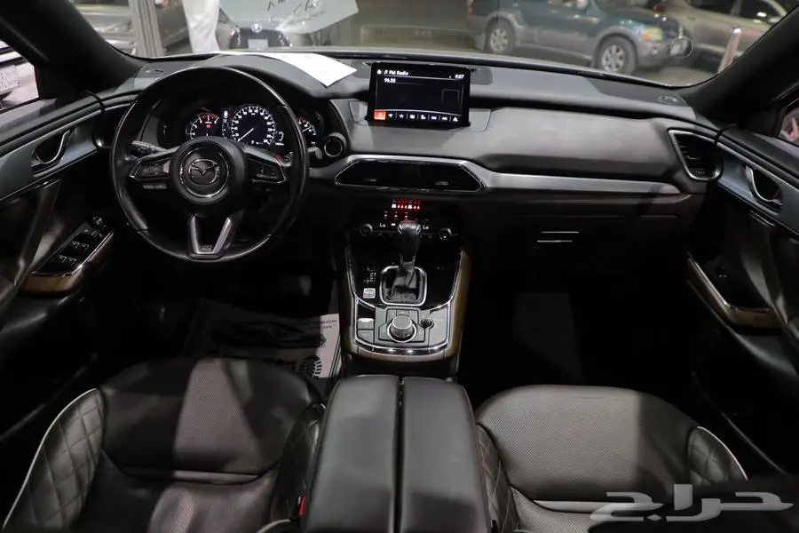 مازدا CX9 فل كامل سيجنيتشر فتحة سقف جلد موديل 2023 12