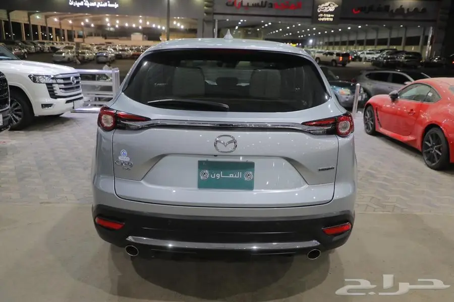 مازدا CX9 فل كامل سيجنيتشر فتحة سقف جلد موديل 2023 5